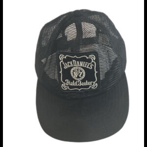 Jack Daniel’s Cap Hat Unisex Size L Adjustable Field Tester Truckers Baseball